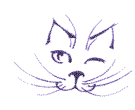 Рисунок подмигивающий кот