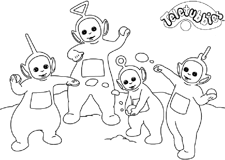 Эскизы тату телепузики