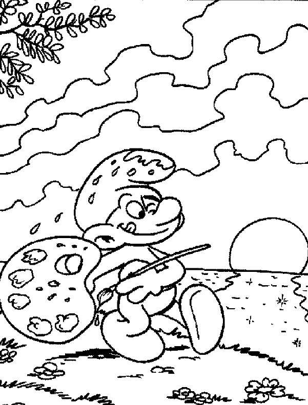 raskraska-smurfik-animatsionnaya-kartinka-0024