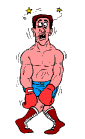 Boxing gif. Боксер гифка. Боксеры гифки. Анимированный боксер. Спортсмен гиф.